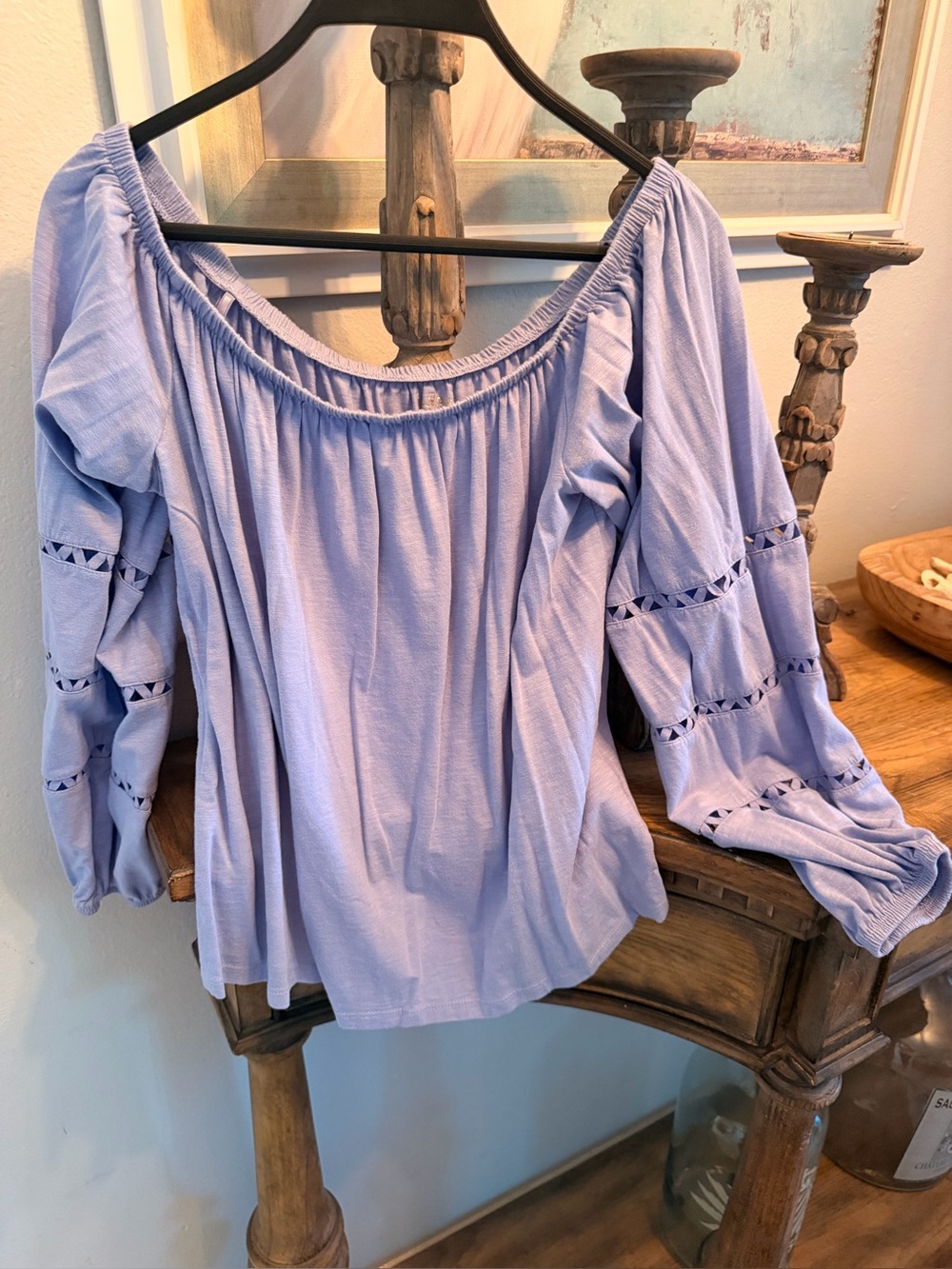 Lilly Pulitzer off shoulder shirt